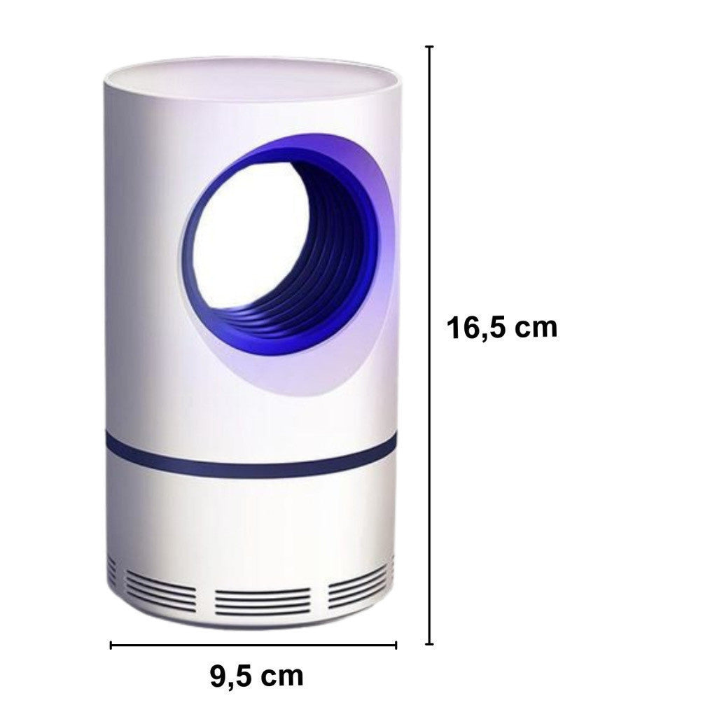 Armadilha Elétrica para Mosquitos com Luz UV Recarregável